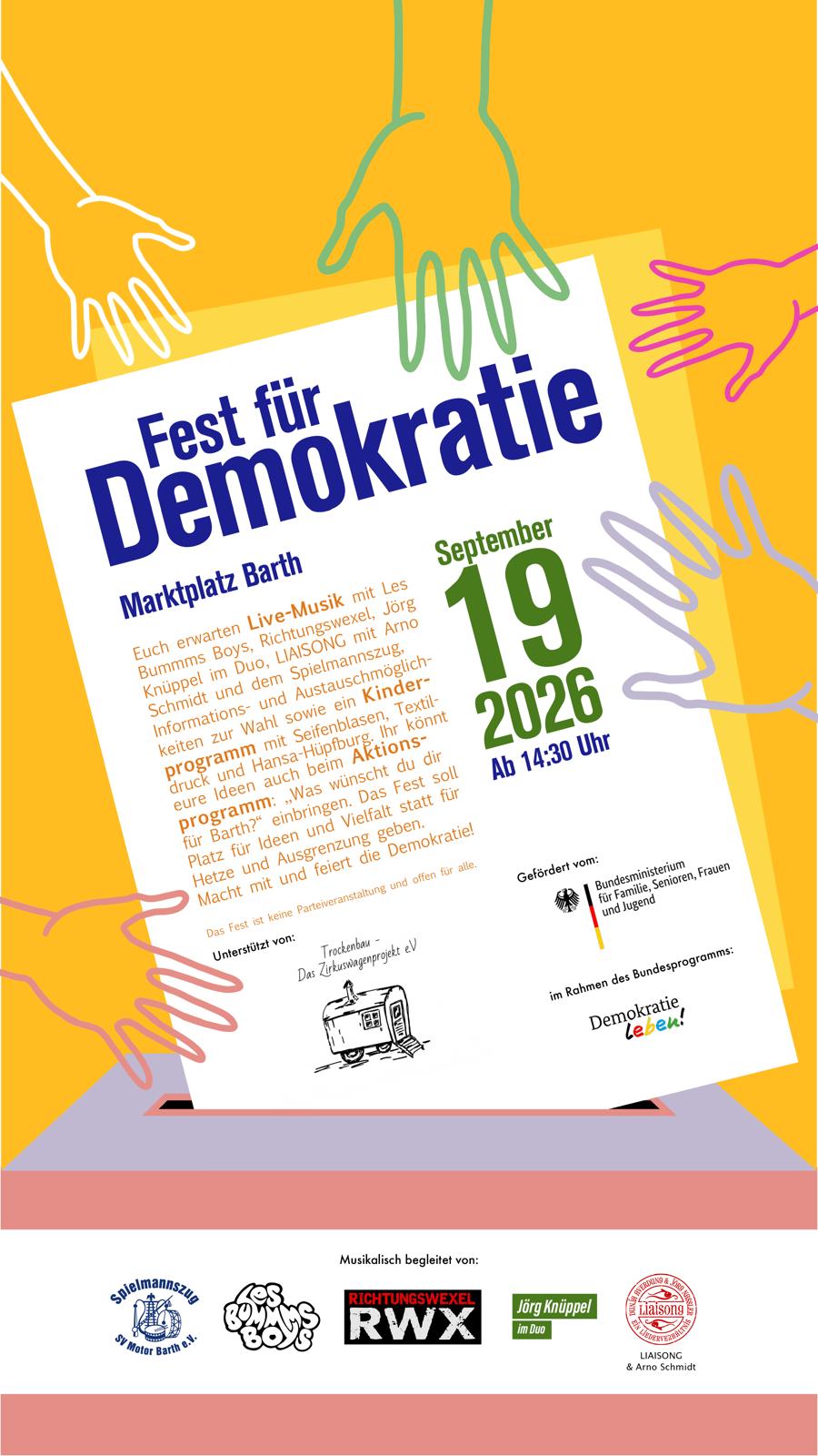 Fest für Demokratie
